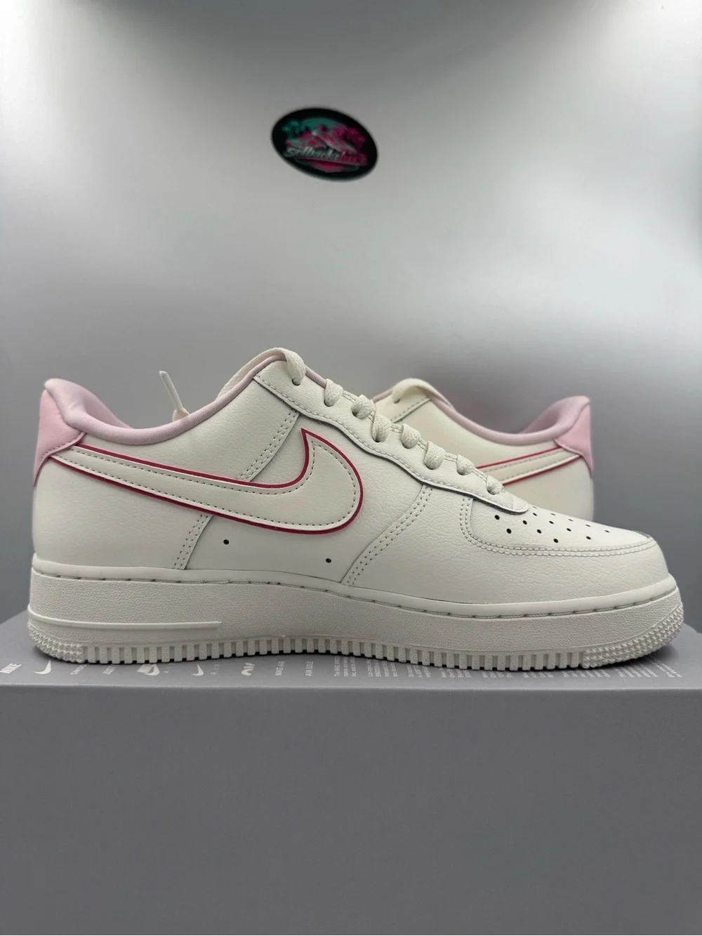Nike Air Force 1 Low ‘07 Sail Peony Pink Foam BRAND NEW Size 10 Women